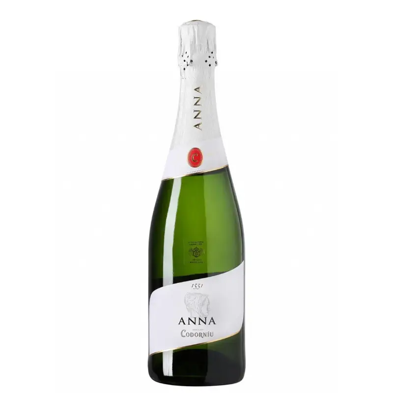 Anna Codorníu Cava Brut Nature. Codorníu Anna Cava Brut 0.75L - Premium Spanish Sparkling Wine