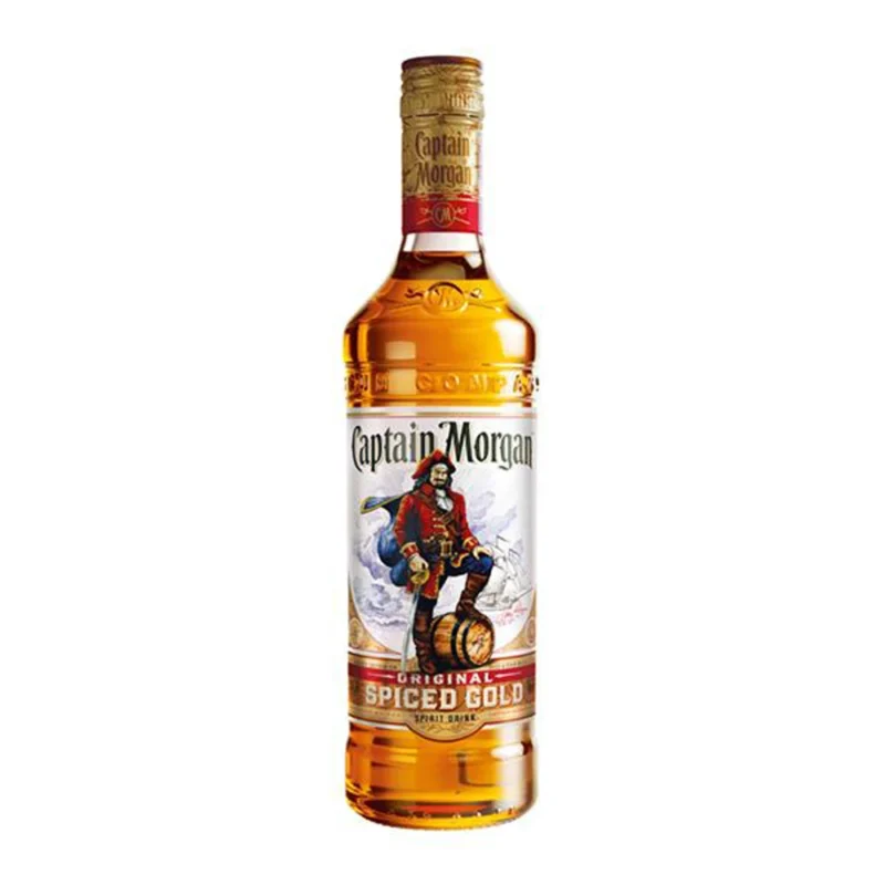 Captain-Morgan-07-593248787 Captain Morgan Rum - Ron Caribeño Legendario (Gold 0,7L y Spiced Gold 1L)