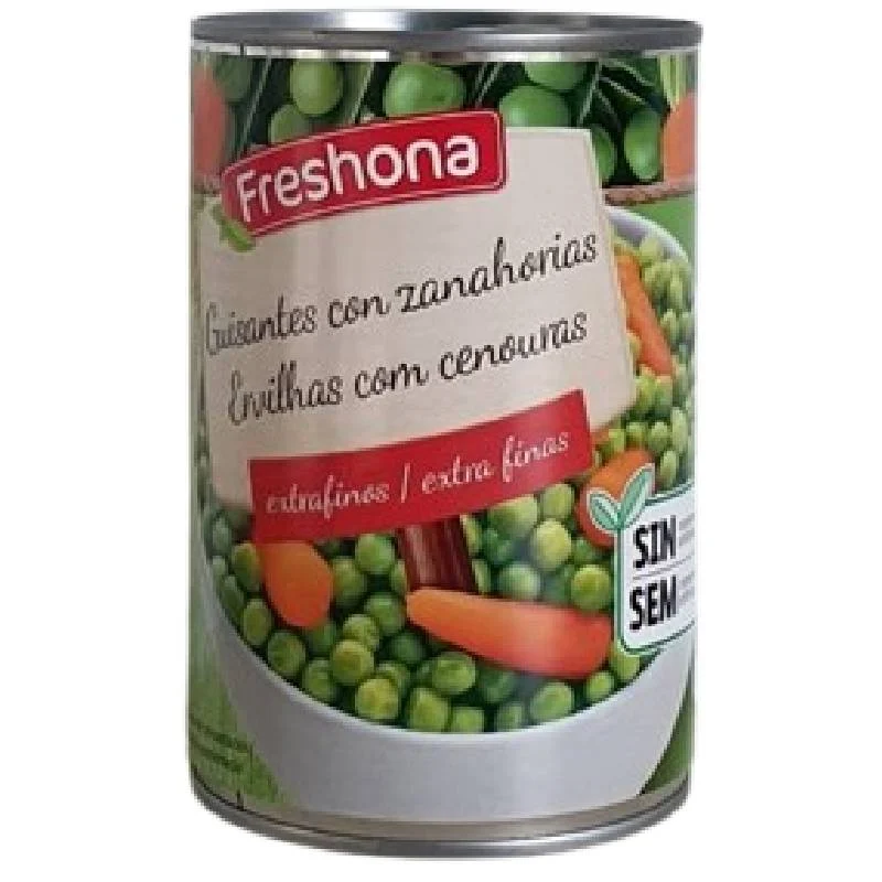 Erbsen mit Möhren 425ml Dose Erbsen Mit Möhren 425ml Dose