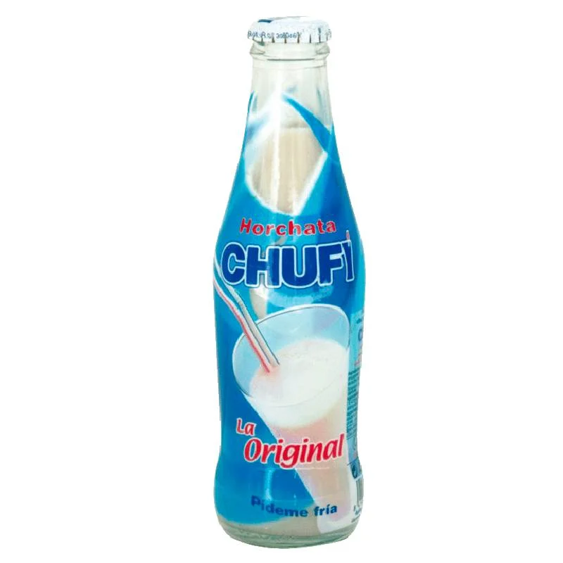Horchata chufi original 12×0,2 Liter Glas Chufi Original Horchata – Botella de Vidrio 12 x 0,2 L