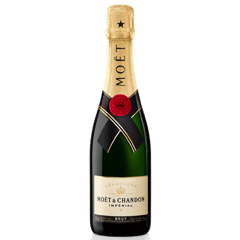 Moet & Chandon imperial Brut Champagne Flasche 0,375 Liter Moët & Chandon Brut Champagne 375ml Mini Bottle
