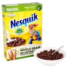 Nestlé Nesquik Cereal – Knuspriges Schoko Frühstück (375g)
