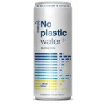 No Plastic Water Mit Kohlensäure