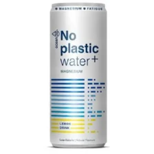 No Plastic Water Mit Kohlensäure