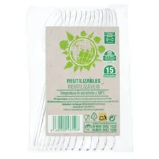 Plastik Dessert Löffel 15 Stück Hitzebeständig Bis 100 Grad