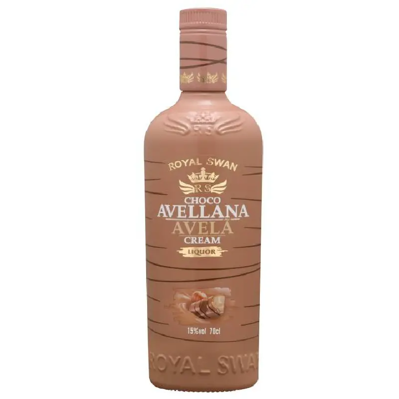 Royal Swan Schokolade Late Cream Likör – Royal Swan Chocolate Late Cream Liqueur - Licor de Chocolate Premium 0.7L
