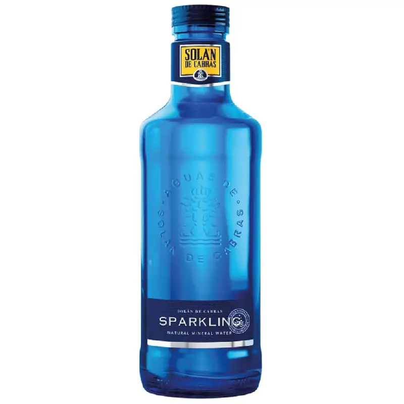 Solan de cabras 0,75l mit Kohlensäure Solan De Cabras con Gas - 12 x 0,75L Botellas de Cristal