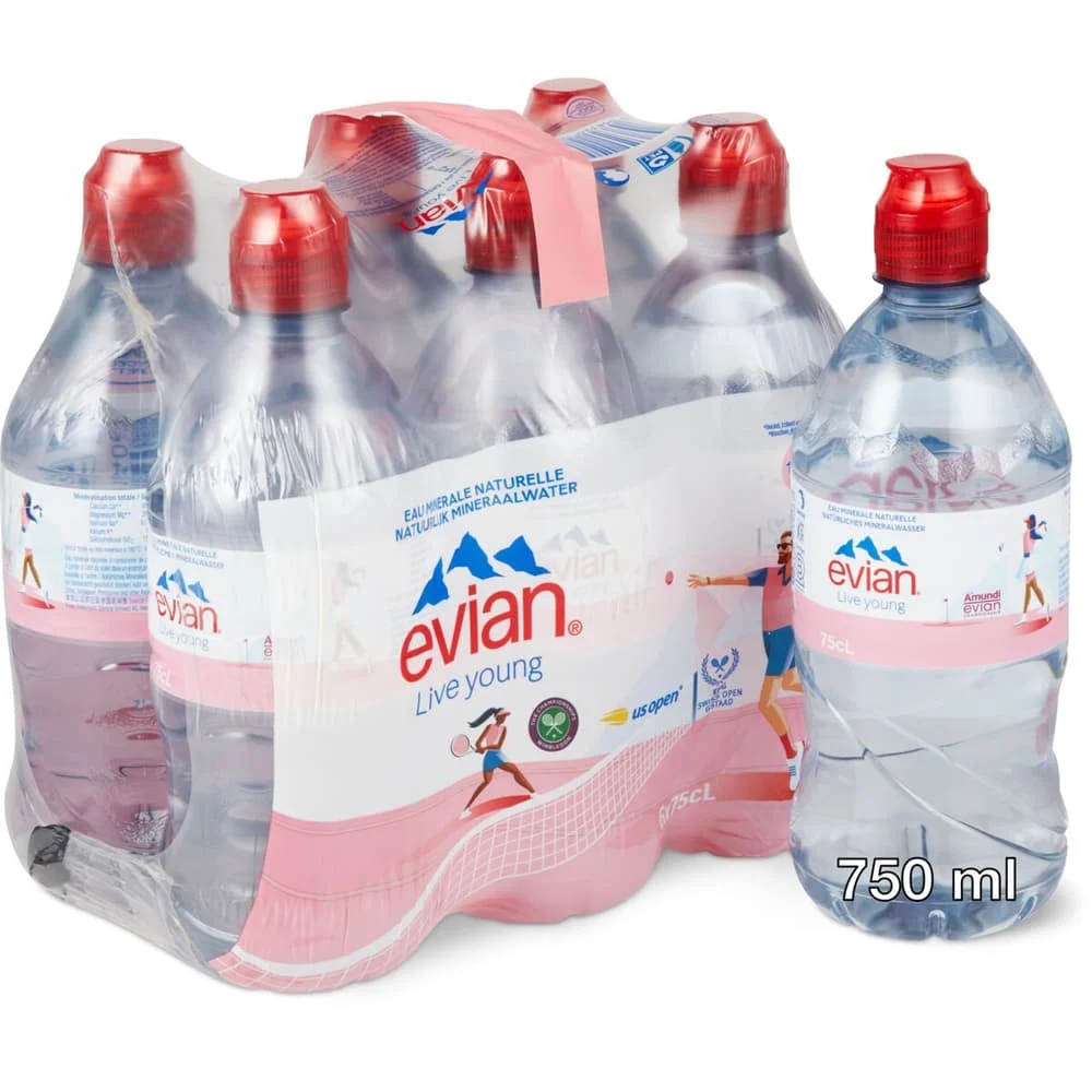 evian-sport-6×0,75l Evian Sport 6x0,75l