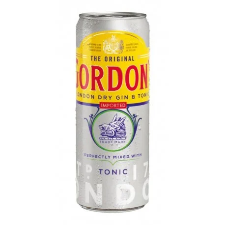 gordons-tonic-lata-0250-lt-pack-12un.jpg GORDON'S Gin & Tonic Cans 12 x 0.25L - Ready to Drink