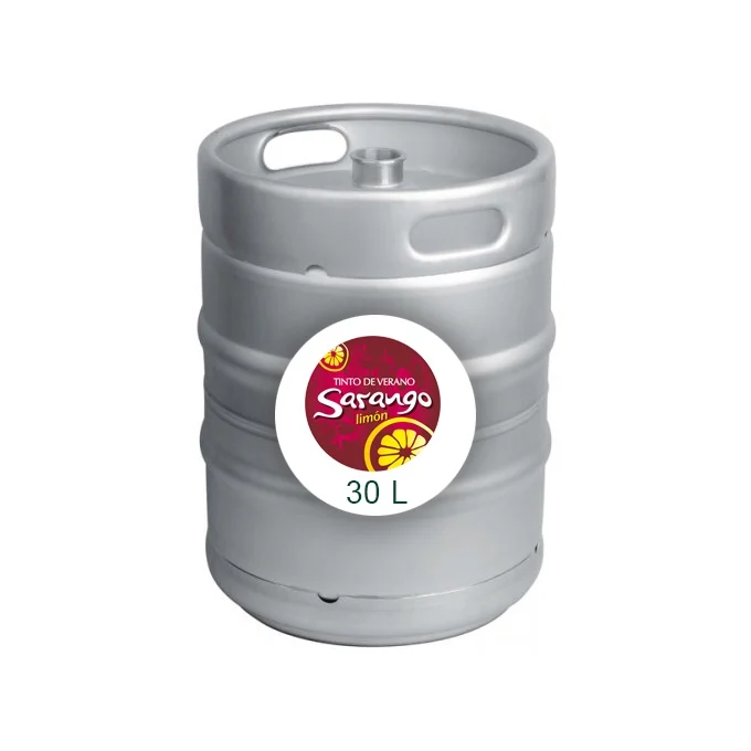 img_8460.jpeg Sarango Tinto Verano Limón 30 Litros - Barril de Sangría Española