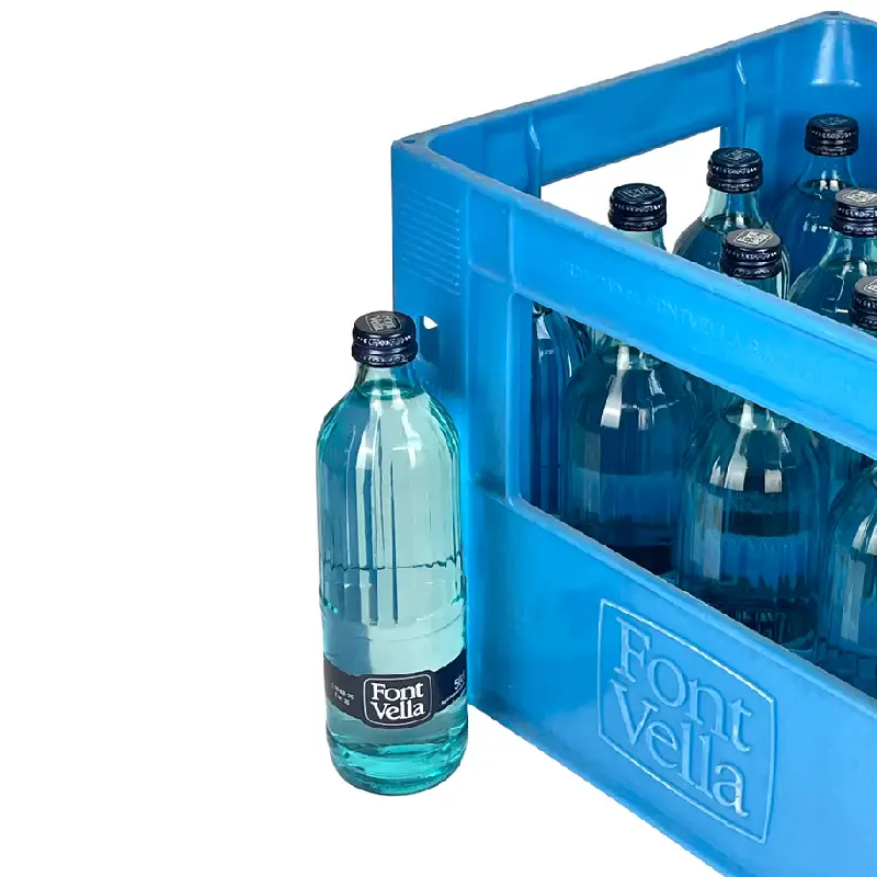 Font Vella 0,33 – 0,5l Font Vella con Gas - Agua Mineral Española 20x 0,5L y 24x 0,33L