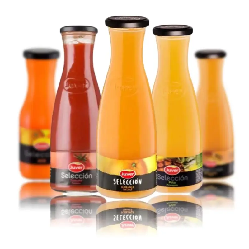 Juver Säfte 6 x 850ml Juver Premium Fruit Juices 6-Pack (6 x 850ml Glass Bottles)