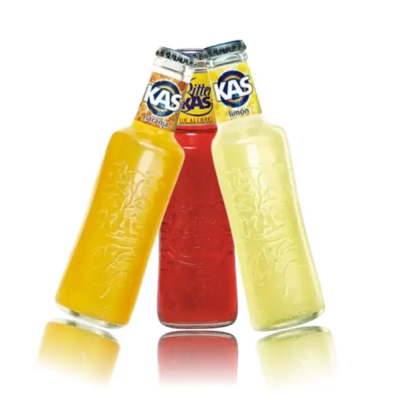 KAS Variante 0,5l Einweg KAS Lemonade 24x0.2L Glass Bottles - 3 Flavors