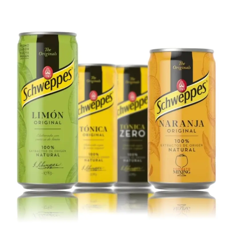 Schweppes Dosen Schweppes Cans 24-Pack - All Sizes & Flavours (0.25L/0.33L)