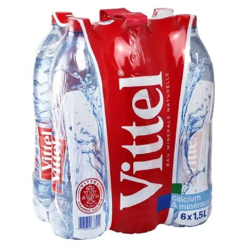 Vittel 6x1,5L PET Vittel Natural Mineral Water 6 x 1.5L (Pack)